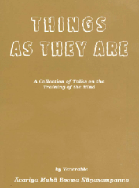 Things as they are cover